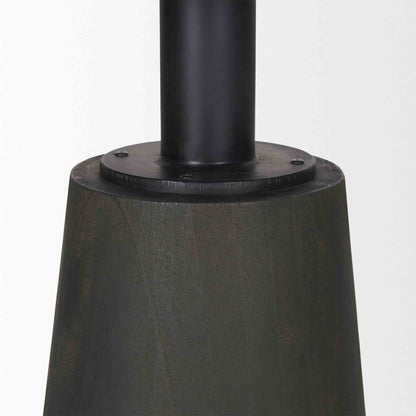 Maxwell White Marble Top Round Dining Table-Dining Tables-Mercana-LOOMLAN