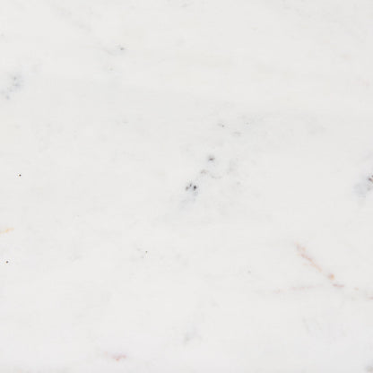 Maxwell White Marble Top Round Dining Table-Dining Tables-Mercana-LOOMLAN