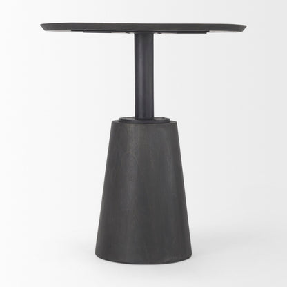 Maxwell Wooden Round Bistro Table-Dining Tables-Mercana-LOOMLAN