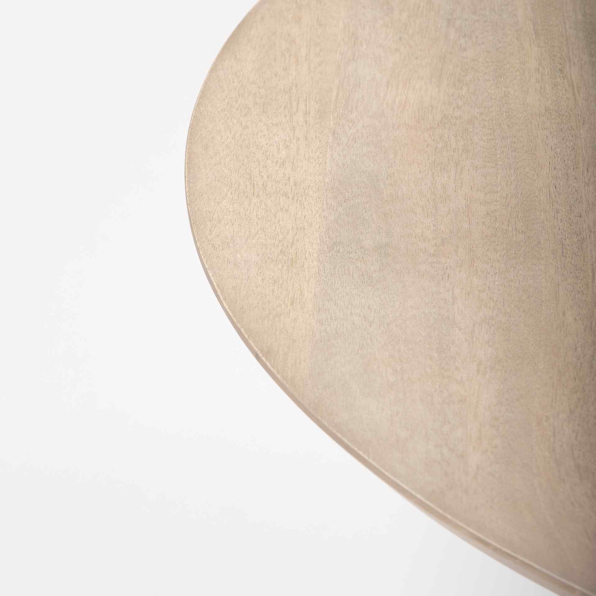 Maxwell Wooden Round Bistro Table-Dining Tables-Mercana-LOOMLAN