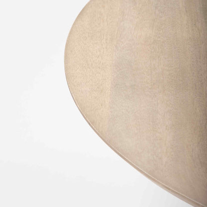 Maxwell Wooden Round Bistro Table-Dining Tables-Mercana-LOOMLAN