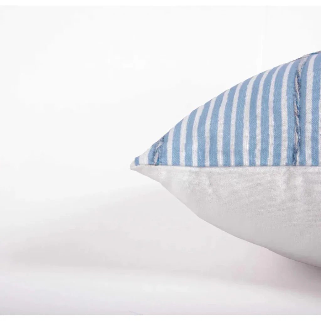 May Striped Outdoor Throw Pillowss-Outdoor Pillows-LOOMLAN-LOOMLAN
