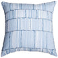 May Striped Outdoor Throw Pillowss-Outdoor Pillows-LOOMLAN-Blue-LOOMLAN
