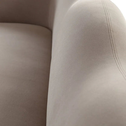 Maya Mink Performance Velvet Modern Sofa - LOOMLAN - Diamond Sofa - Sofas & Loveseats
