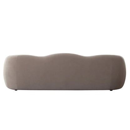 Maya Mink Performance Velvet Modern Sofa - LOOMLAN - Diamond Sofa - Sofas & Loveseats