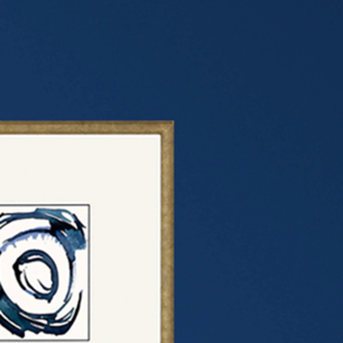 Mayhem Wood Blue Framed Wall Art 3PC