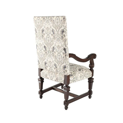 Mayorca Traditional Fabric Armchair - LOOMLAN - Peninsula Home - Club Chairs