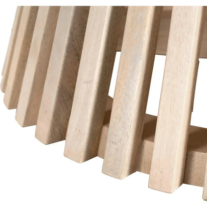 Mazara Coffee Table White & Natural - LOOMLAN - Zuo Modern - Coffee Tables