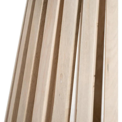 Mazara Side Table White & Natural - LOOMLAN - Zuo Modern - Side Tables