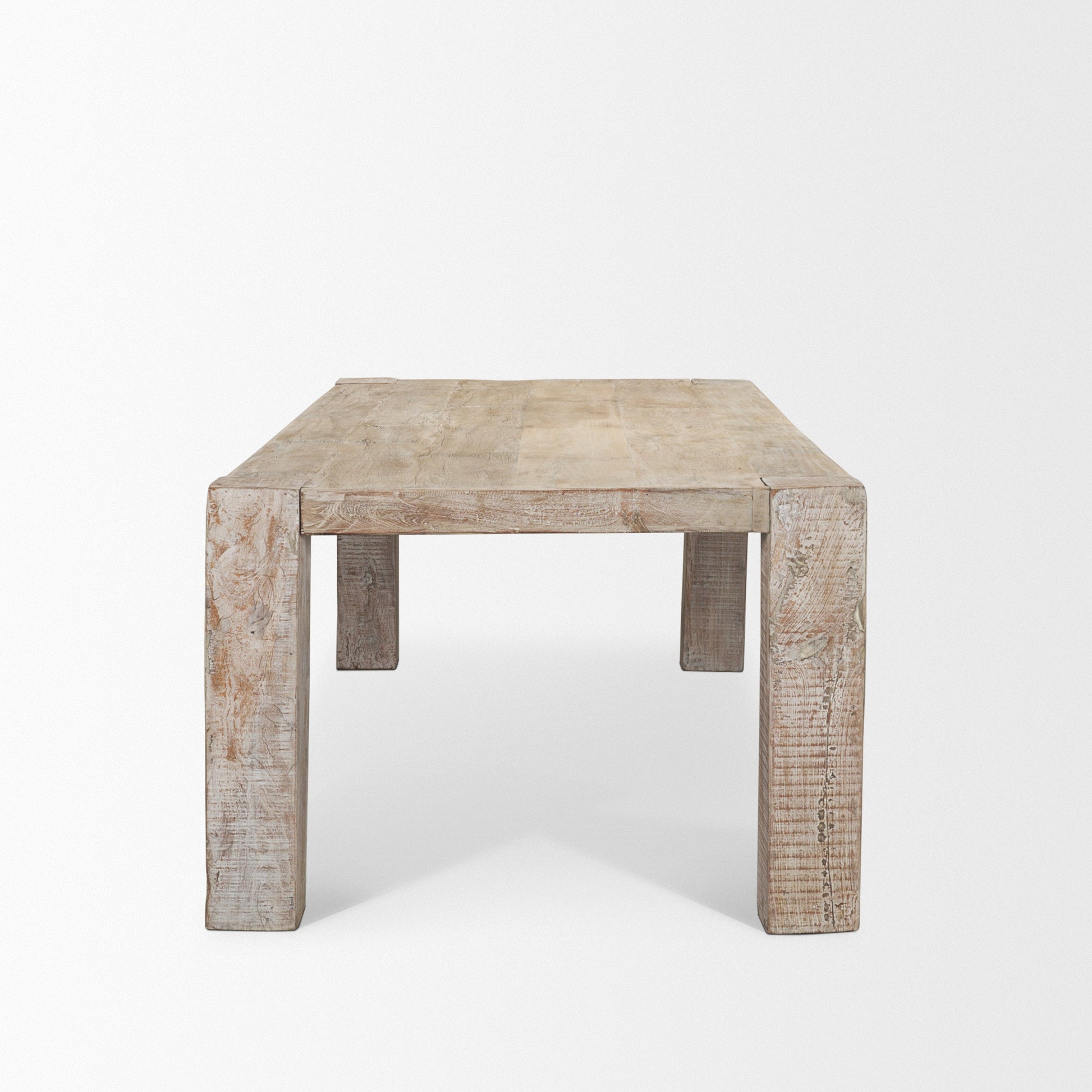 McArthur Reclaimed Wood Dining Table-Dining Tables-Mercana-LOOMLAN