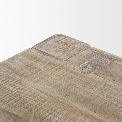 McArthur Reclaimed Wood Dining Table-Dining Tables-Mercana-LOOMLAN