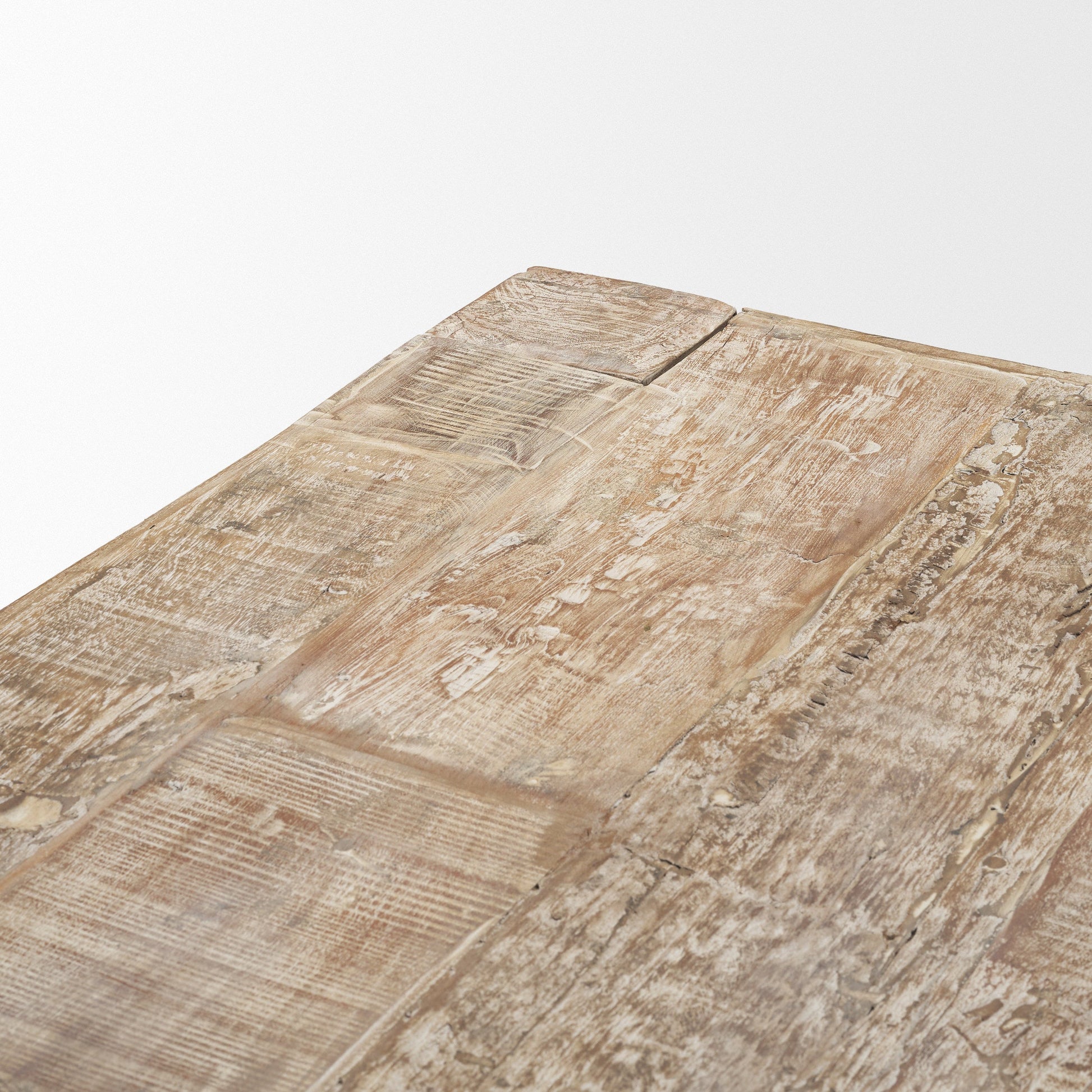 McArthur Reclaimed Wood Dining Table-Dining Tables-Mercana-LOOMLAN