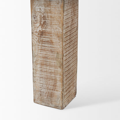 McArthur Reclaimed Wood Dining Table-Dining Tables-Mercana-LOOMLAN