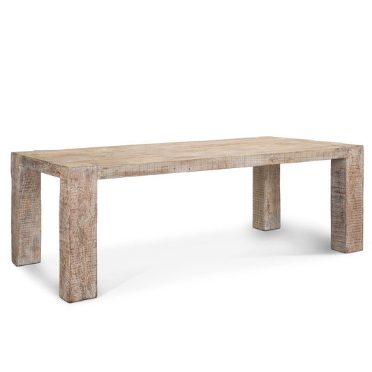 McArthur Reclaimed Wood Dining Table-Dining Tables-Mercana-Small-LOOMLAN