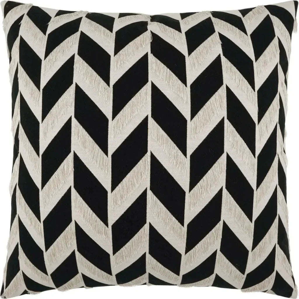 McZagger Black Throw Pillow With Insert - LOOMLAN - D.V. Kap - Throw Pillows
