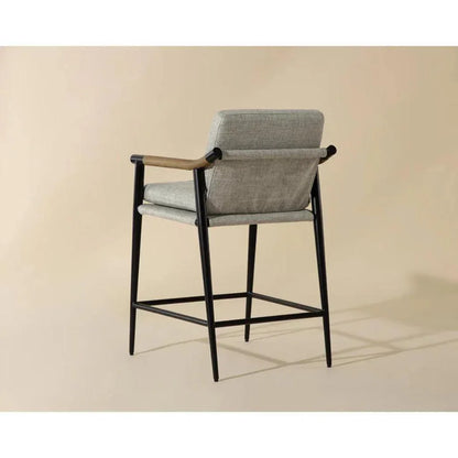 Meadow Fabric Counter Stool - LOOMLAN - SUNPAN - Counter Stools