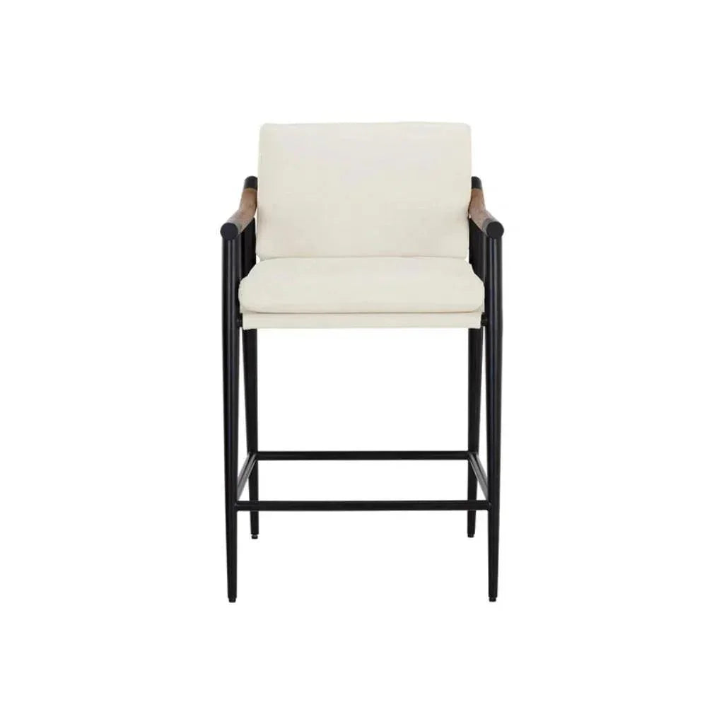 Meadow Fabric Counter Stool - LOOMLAN - SUNPAN - Counter Stools