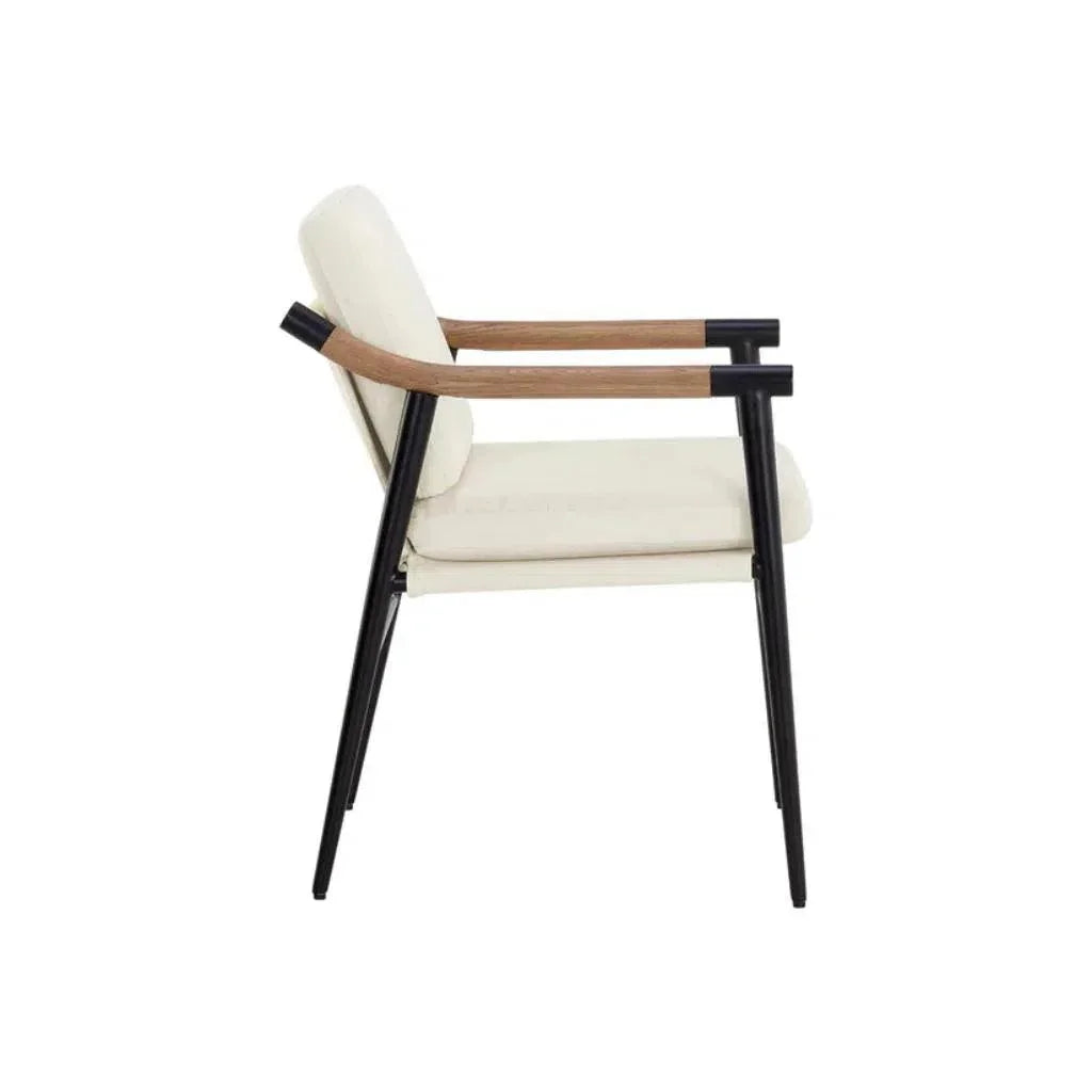 Meadow Fabric Dining Armchair - LOOMLAN - SUNPAN - Dining Chairs