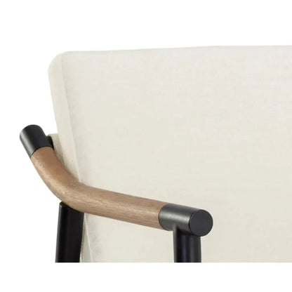 Meadow Fabric Dining Armchair - LOOMLAN - SUNPAN - Dining Chairs