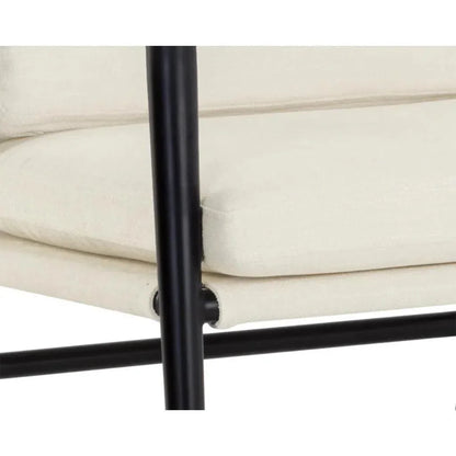 Meadow Fabric Dining Armchair - LOOMLAN - SUNPAN - Dining Chairs