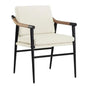 Meadow Fabric Dining Armchair - LOOMLAN - SUNPAN - Dining Chairs