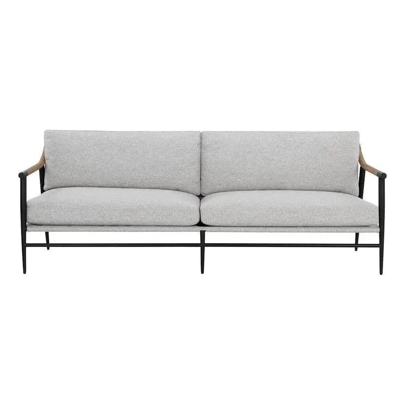 Meadow Sofa Vault Fog Mid - Century Stain Resistant - LOOMLAN - SUNPAN - Sofas & Loveseats