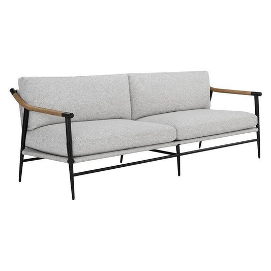 Meadow Sofa Vault Fog Mid - Century Stain Resistant - LOOMLAN - SUNPAN - Sofas & Loveseats