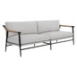 Meadow Sofa Vault Fog Mid - Century Stain Resistant - LOOMLAN - SUNPAN - Sofas & Loveseats