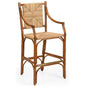 Mecklenburg Rattan Frame Bar Stool - LOOMLAN - Chelsea House - Bar Stools