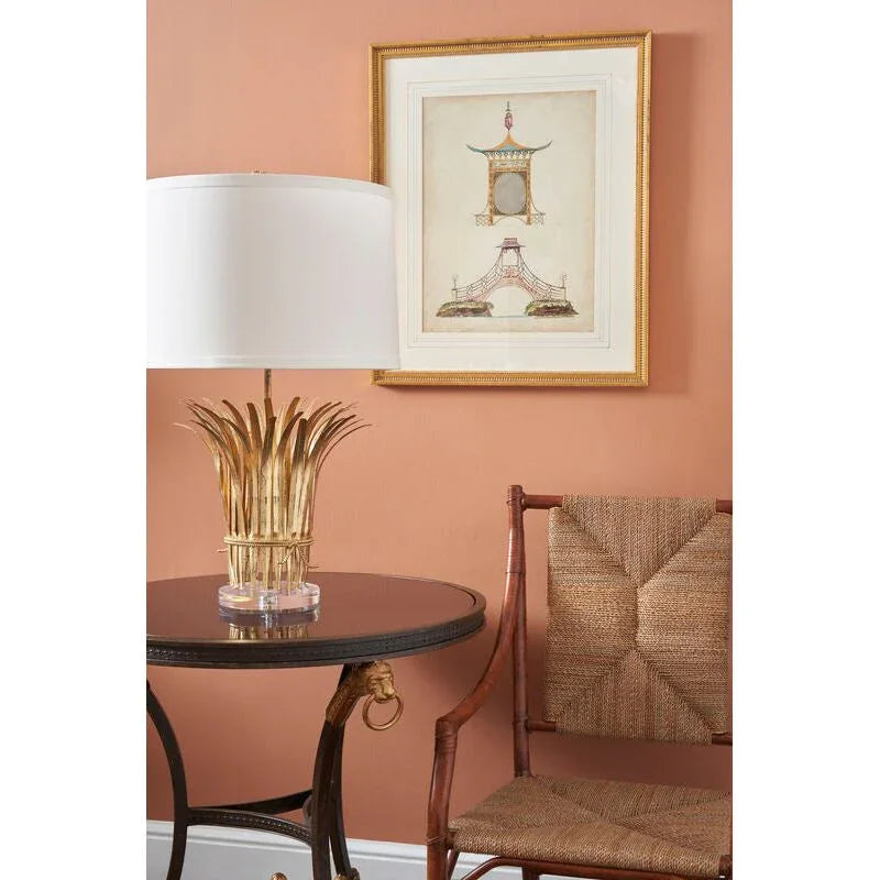 Mecklenburg Rattan Frame Brown Chair - LOOMLAN - Chelsea House - Club Chairs