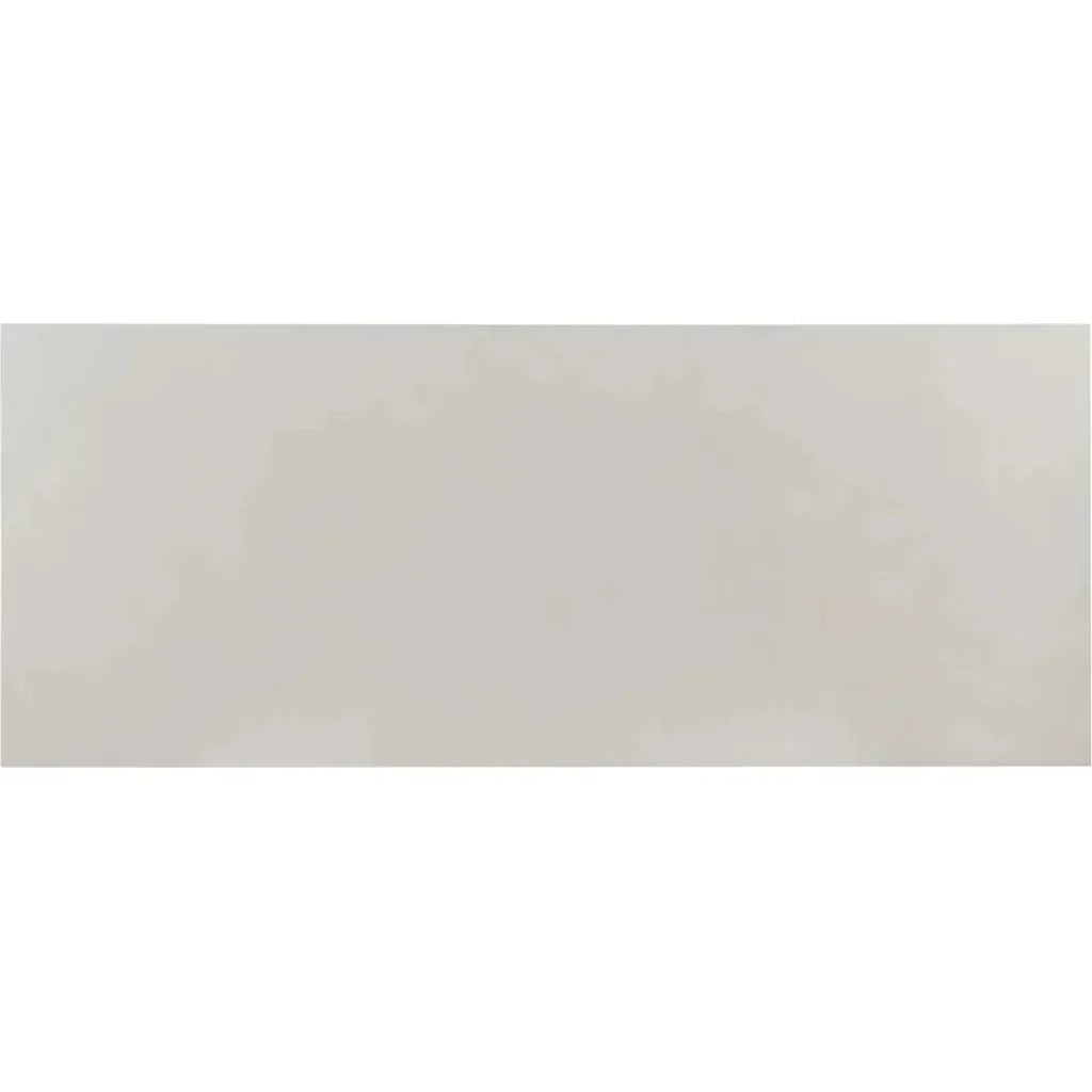 Meditation Rectangle White Outdoor Dining Table-Outdoor Dining Tables-Seasonal Living-LOOMLAN