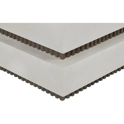 Meditation Rectangle White Outdoor Dining Table-Outdoor Dining Tables-Seasonal Living-LOOMLAN