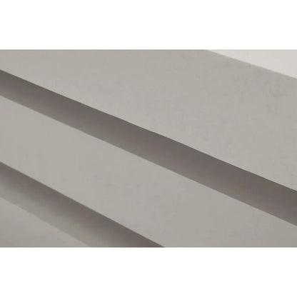 Meditation Square White Outdoor Coffee Table-Outdoor Coffee Tables-Seasonal Living-LOOMLAN