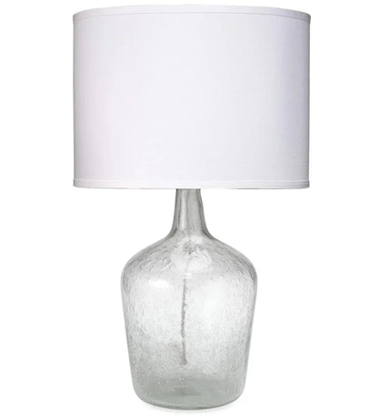 Medium Plum Glass Jar Table Lamp