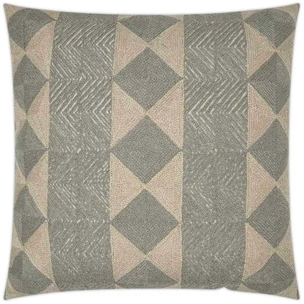 Medley Taupe Grey Large Throw Pillow Insert - LOOMLAN - D.V. Kap - Throw Pillows
