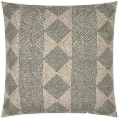 Medley Taupe Grey Large Throw Pillow Insert - LOOMLAN - D.V. Kap - Throw Pillows
