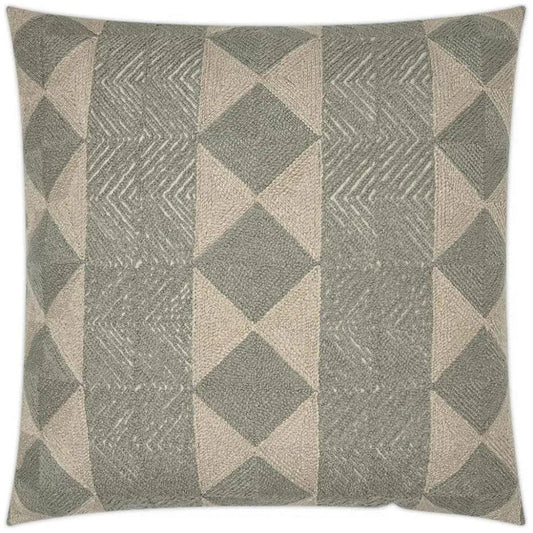 Medley Taupe Grey Large Throw Pillow Insert - LOOMLAN - D.V. Kap - Throw Pillows