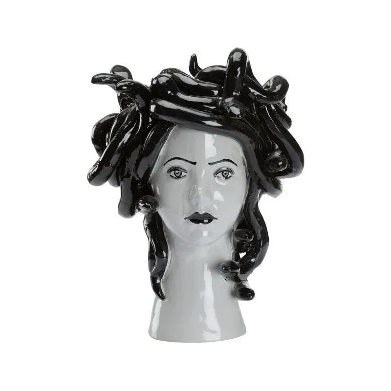 Medusa Sculpture Design Vase - LOOMLAN - Wildwood - Vases & Jars