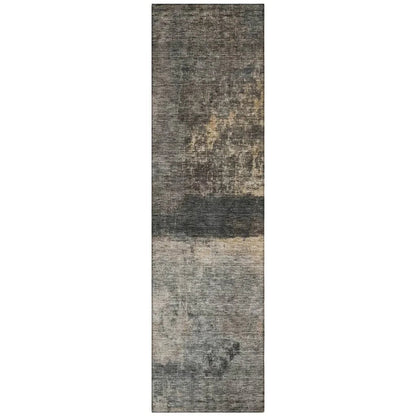 Mehriza Brown Washable Indoor - Outdoor Rug - LOOMLAN - LOOMLAN Rugs - Outdoor Rugs