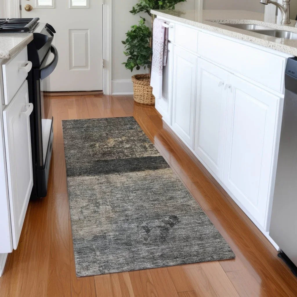 Mehriza Brown Washable Indoor - Outdoor Rug - LOOMLAN - LOOMLAN Rugs - Outdoor Rugs