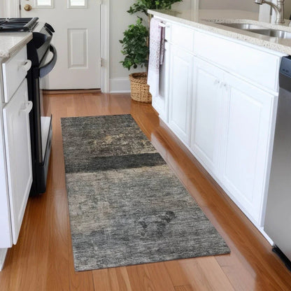 Mehriza Brown Washable Indoor - Outdoor Rug - LOOMLAN - LOOMLAN Rugs - Outdoor Rugs