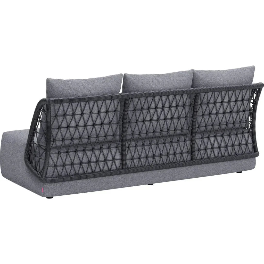 Mekan Gray Sofa - LOOMLAN - Zuo Modern - Outdoor Sofas & Loveseats