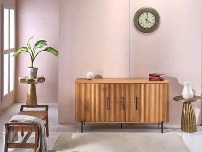 Melaneth Wooden Brown Sideboard