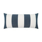 Melbourne Handmade Outdoor Pillow-Outdoor Pillows-D.V. Kap-Blue-Lumbar-LOOMLAN