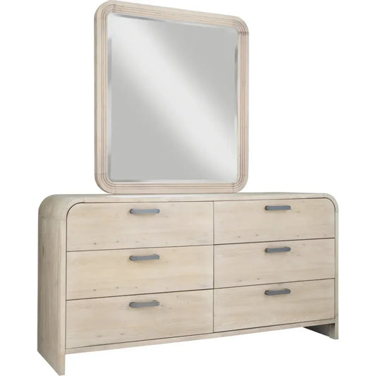 Melia 6 - drawer Dresser and Mirror - LOOMLAN - Panama Jack - Dressers
