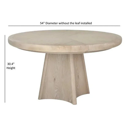 Melia Light Sand Finished Wooden Dining Set-Dining Table Sets-Panama Jack-LOOMLAN