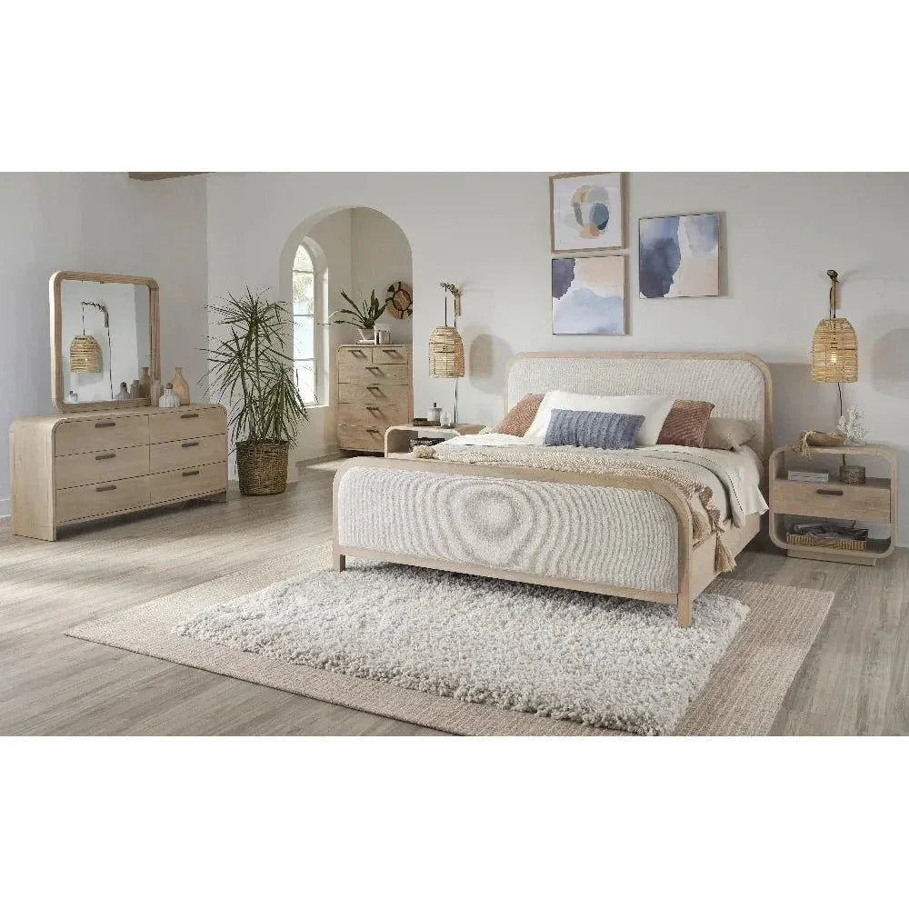Melia Performance Fabric Light Sand Bed - LOOMLAN - Panama Jack - Beds