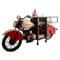 Mellara Bike Design Home Bar Cabinet-Home Bar Cabinets-LOOMLAN-LOOMLAN