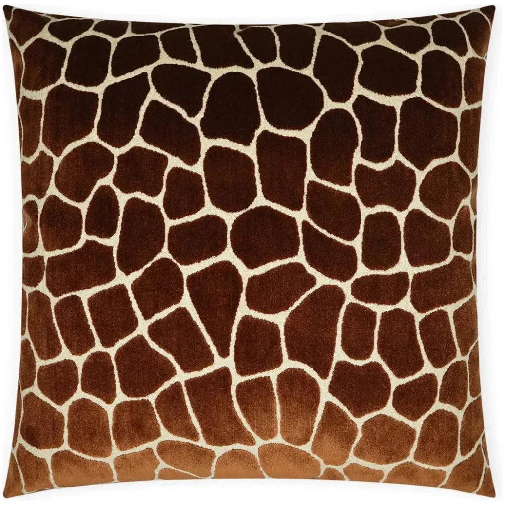 Melman Rust Animal Copper Large Throw Pillow Insert - LOOMLAN - D.V. Kap - Throw Pillows