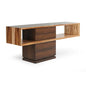 Mensa Smoked Eucalyptus Top Console Table - LOOMLAN - Urbia - Console Tables